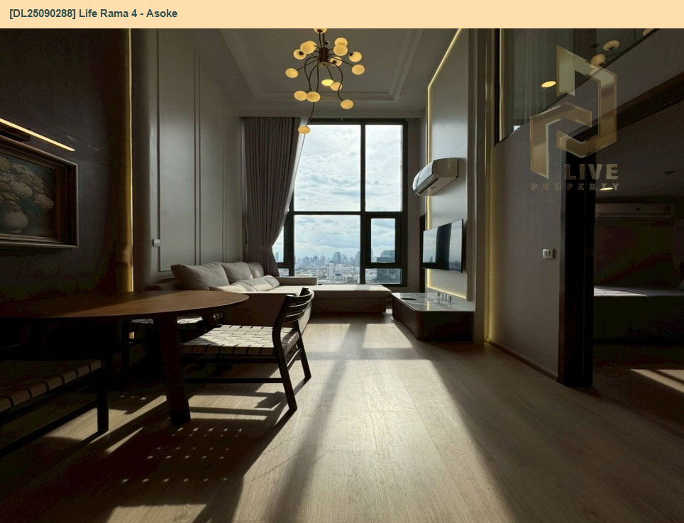 picture DL25090288 Condo for rent, Life Rama 4 - Asoke near MRT ศูนย์การประชุมแห่งชาติสิริกิติ์, ready to move in, call urgently 0656133286 LineID @897iyzll - 7/18