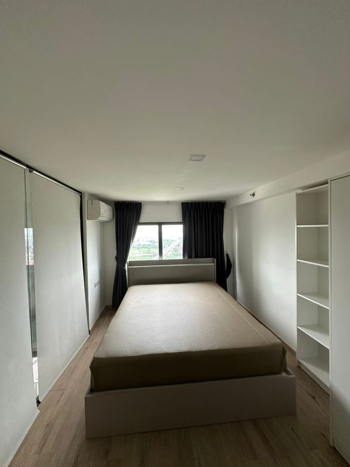 รูป 🟢ห้องสวย!! พร้อมเข้าอยู่!! 🟢เดอะ ริช พระราม 9 - ศรีนครินทร์ Duplex! ใกล้ Airport Link หัวหมาก สอบถาม📱ADD LINE @572aurac แอดมินตอบไว✨ - รูปที่ 4/9