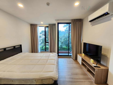 🚩 For Rent Condo CYBIQ RATCHADA 32 Building 1, Floor 2,Studio, Room size 25 sqm