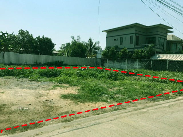 รูป ขายที่ดิน 201 ตรว ซอยเฉลิมพระเกียริ ร9 ซอย48 แยก 10-1 - รูปที่ 2/7