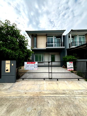 บ้านแฝด บางกรวย นนทบุรี : ขายบ้านแฝด หมู่บ้านInizio 3 ปิ่นเกล้า-วงแหวน บ้านมุม สภาพดีเยี่ยม