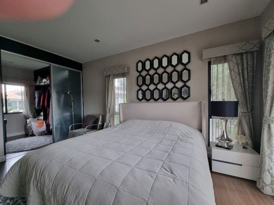 picture svs216 Single house for rent in Burasiri Wongwaen On Nut, new house, Soi Jemo - 15/18