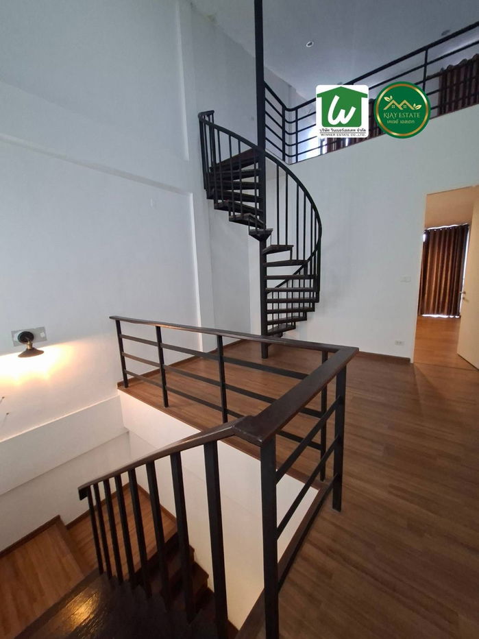 picture Selling a 3.5 -story townhome, HAUS 35 Chaeng Watthana comes in the Modern Loft style. Outstanding, unique, near BTS Srirat and Expressway.  - 12/23
