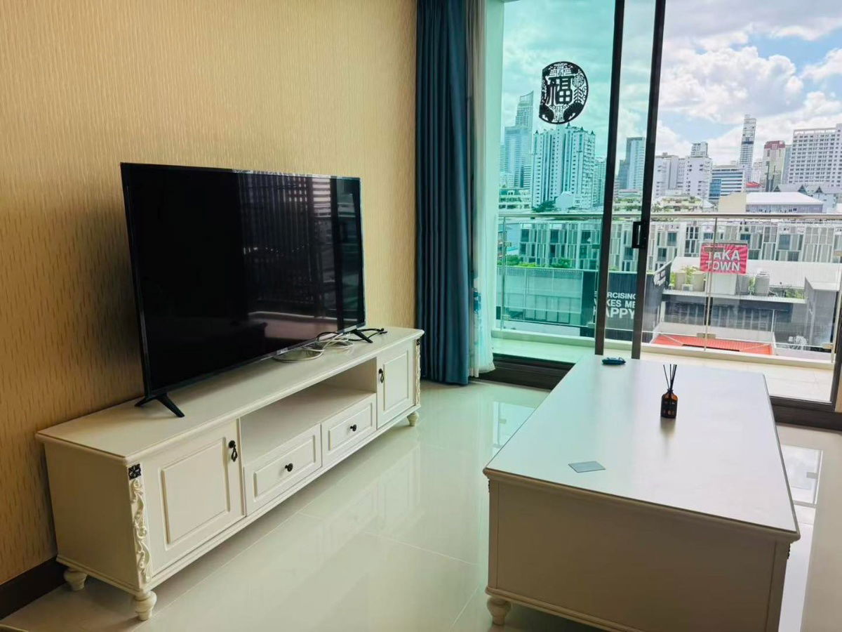 picture For rent Supalai Oriental Sukhumvit 39 - Large 2-bedroom unit, fully furnished, nice location, nearby BTS Phrom Phong, EmQuartier, ready to move in. - 3/12