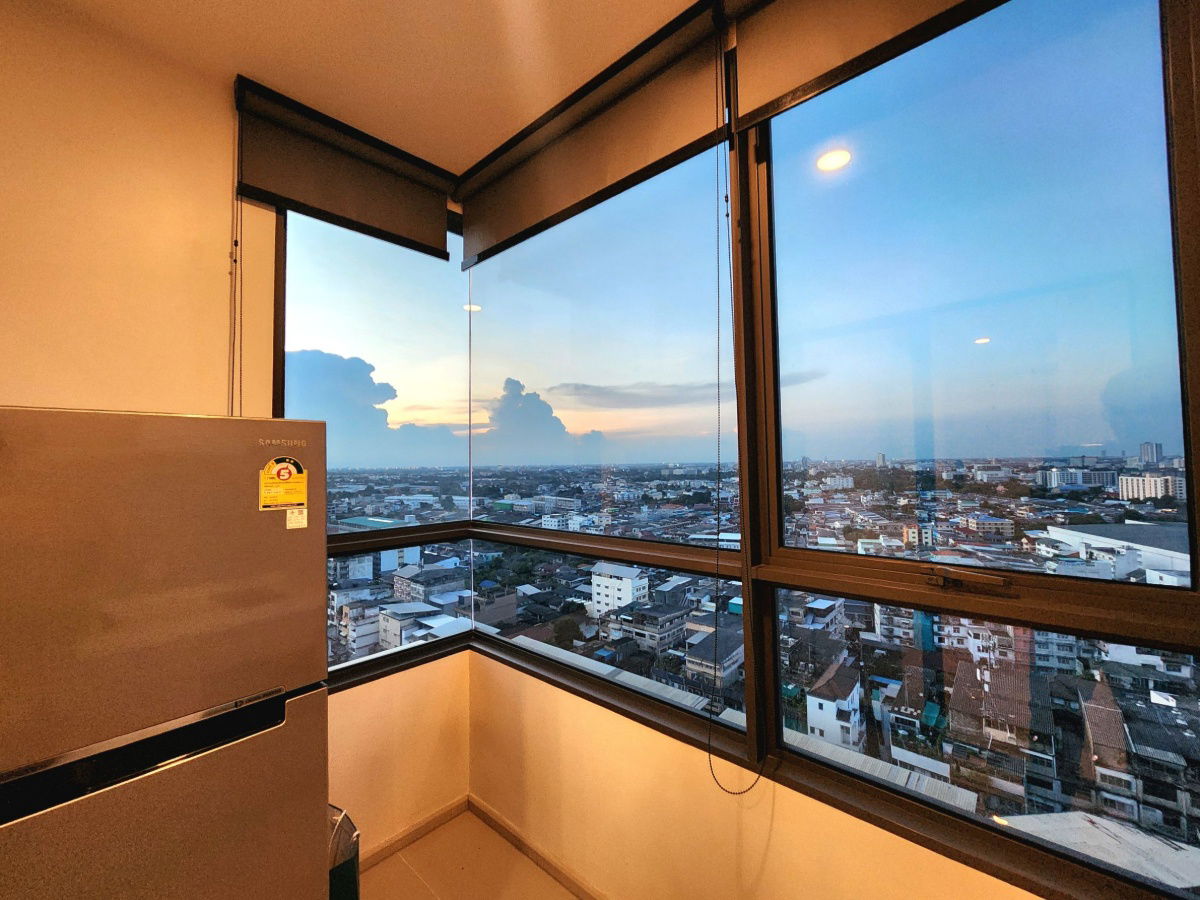 รูป ขายห้องมุม มี 3 ทิศ เหนือ ตะวันตก และทิศใต้ ขายพร้อมอยู่แล้วคอนโด ทำเลศิริราช The Tree จรัญ 30 **แบบ ห้องหายาก 1 ชั้น มี1 ห้อง  **โทนขาวมินิมอล - รูปที่ 33/44