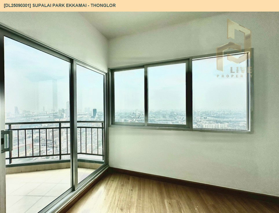 picture DL25090301 Condo for rent, Supalai Park Ekkamai - Thonglor near ARL Ramkhamhaeng, ready to move in, call urgently 0800343450 LineID @655ebbvc - 6/10