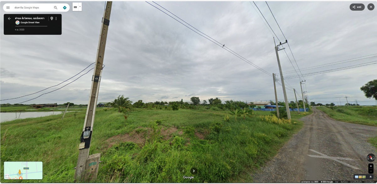 รูป ขายที่ดิน บางน้ำเปรี้ยว ไกล้ถนนใหญ่เส้น 3001 บางน้ำเปรี้ยว-องครักษ์ ประมาณ 300 เมตร - รูปที่ 3/10