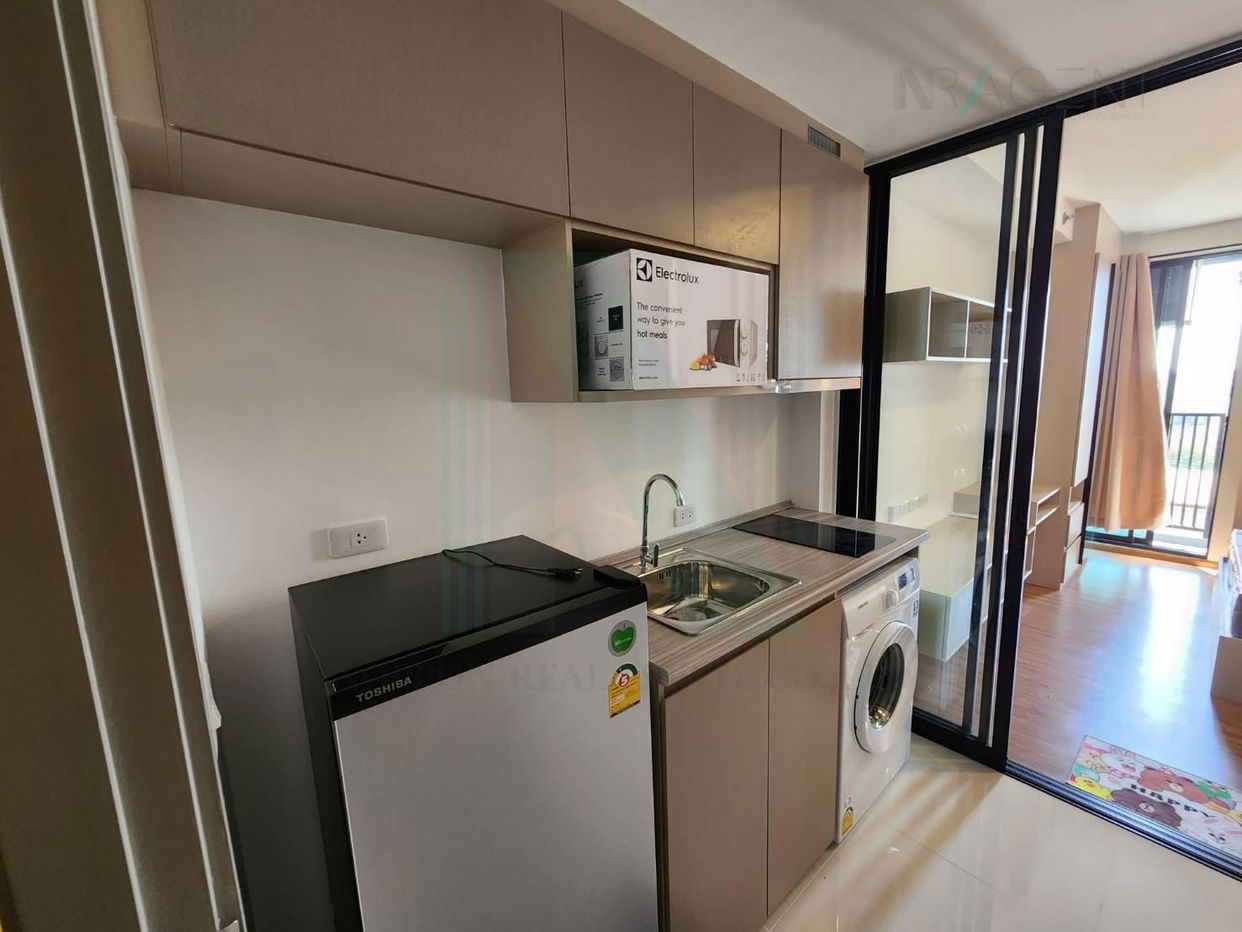 picture 🔺 For rent, The Origin Ram 209 Interchange STUDIO, 6th floor, near Minburi market. - 3/8