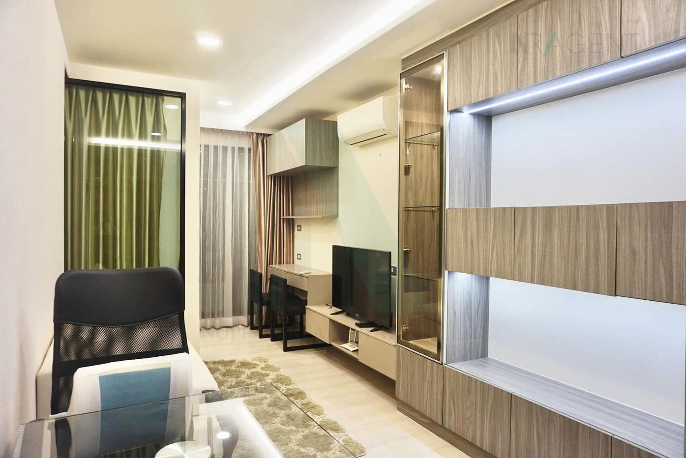 รูป 🎉 ให้เช่าคอนโด วีธารา สุขุมวิท 36 อาคาร B ชั้น 7 1 ห้องนอน ขนาด 35.00 ตรม ใกล้ Trinity International School - รูปที่ 5/8