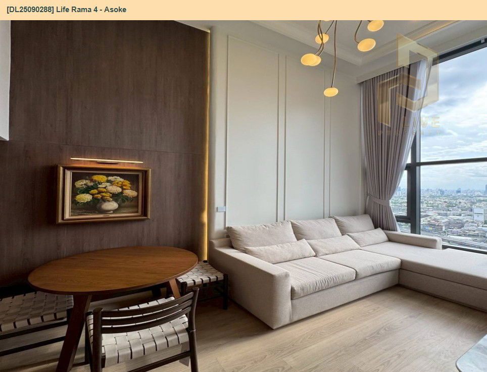 picture DL25090288 Condo for rent, Life Rama 4 - Asoke near MRT ศูนย์การประชุมแห่งชาติสิริกิติ์, ready to move in, call urgently 0656133286 LineID @897iyzll - 10/18