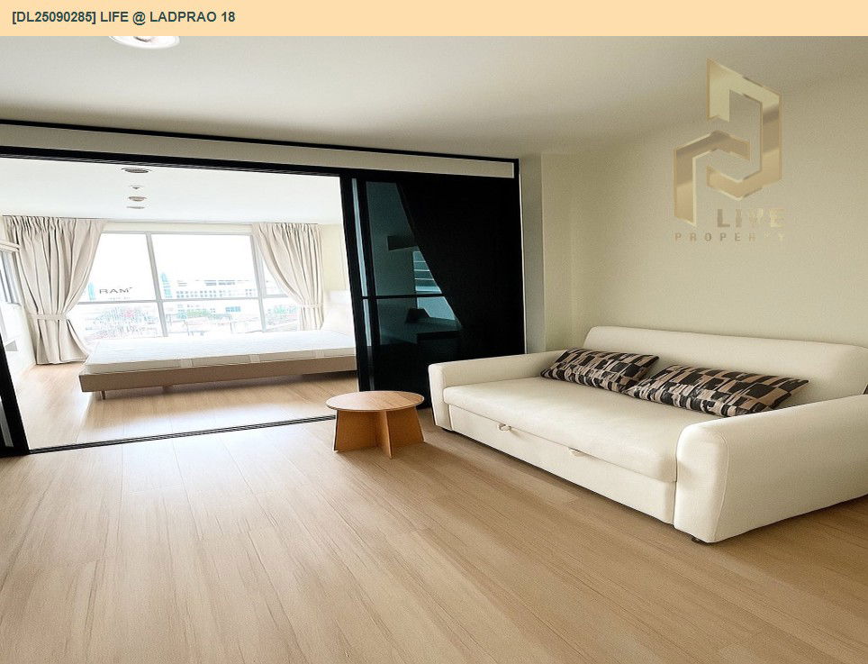 picture DL25090285 Condo for rent, Life @ Ladprao 18 near MRT ลาดพร้าว, ready to move in, call urgently 0656133286 LineID @897iyzll - 3/13