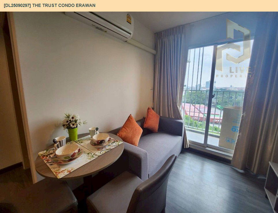 picture DL25090297 Condo for rent, The Trust Condo Erawan near BTS Chang Erawan, ready to move in, call urgently 0656133286 LineID @897iyzll - 2/12
