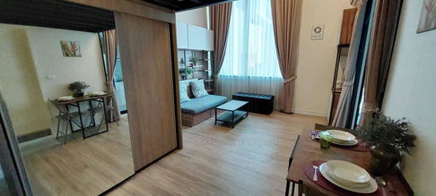 🚩 For Rent Condo BLOSSOM CONDO @ FASHION Building 1, Floor 12,Duplex, Room size 42 sqm