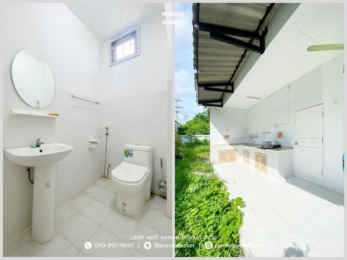 รูป ขายถูกมาก!! บ้านเดี่ยว 3 ชั้น หมู่บ้านมิตรประชา ถนนติวานนท์ ซอยมิตรประชา 46  ต.บ้านใหม่ ปากเกร็ด นนทบุรี รีโนเวทใหม่ ขนาด 102 ตร.ว. - รูปที่ 18/26