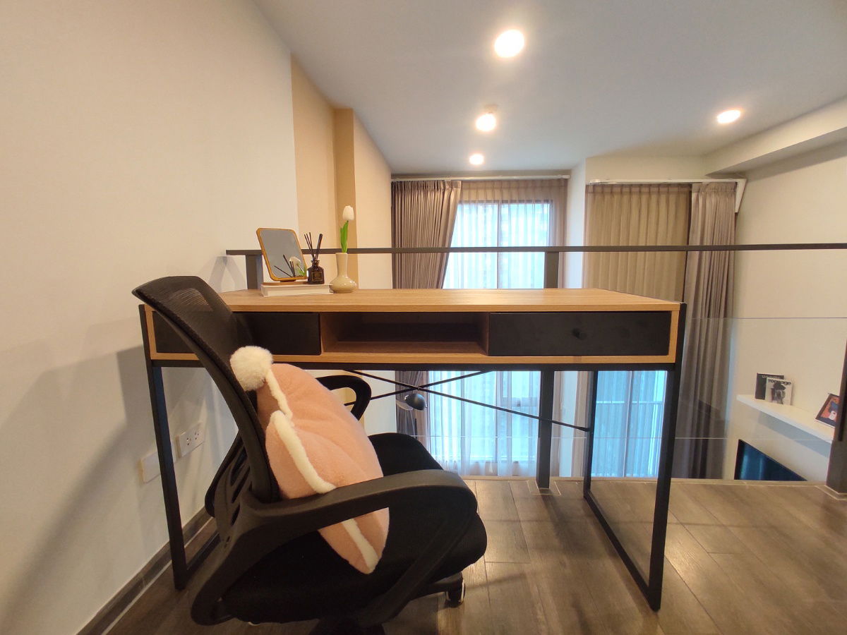 รูป 	🌟 Knightsbridge Duplex พระราม 9 – วิวสวย เพดานสูง ใจกลางเมือง! - รูปที่ 18/25
