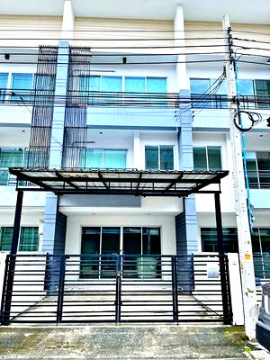 เช่าทาวน์โฮม วิทยาลัยเทคโนโลยีธนบุรี : ตรงข้าม เพชรเกษม 81 โฮมโปร ตลาดหนองแขม 328 ม. เพชรเกษม 1.3 กม. ให้เช่าโฮมออฟฟิศ 3ชั้น 22ตร.วา. 242 ตร.ม. ม.ธนบุรี 1.4 กม. 3นอน