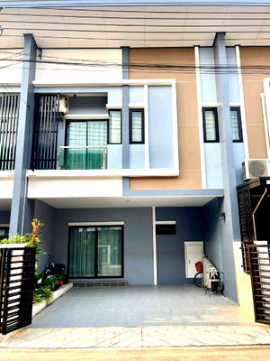 Townhouses for rent Lam Luk Ka : For rent, a house ready to move in, October 2025, Fa Piyaram project, Tendro Phase 15 (Lam Luk Ka Canal 6)