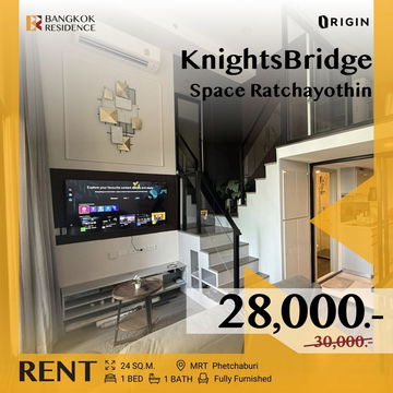  KnightsBridge Space Ratchayothin 💖 beautiful room, Worth the price  💸  Close BTS Phahonyothin 24 