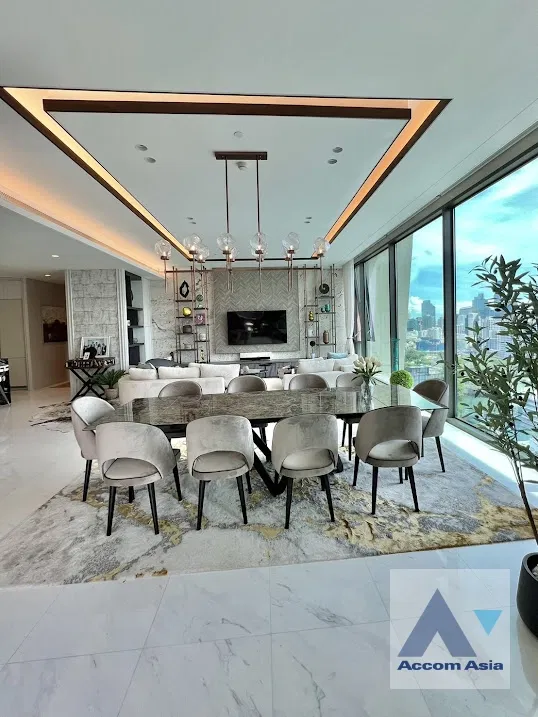 รูป 🔼🔽 AccomA 📩  4 BR Condominium @The Residences at Sindhorn Kempinski Hotel Bangkok (AA40271) - รูปที่ 6/9