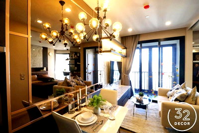 คอนโดให้เช่า : TA8016📲LineID @556ryccg🚆1 ห้องนอน 36 ตรม ชั้น 34 Fully furnished Ashton Asoke | แอชตัน อโศก ใกล้ MRT สุขุมวิท BTS อโศก