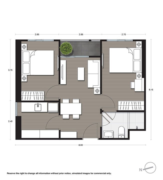 picture For Rent Condo NUE NOBLE  Chaengwattana Two bed room 16,000 Bath - 12/19