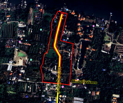 ที่ดิน ม.กรุงเทพ กล้วยน้ำไท : ที่ดินริมแม่น้ำเจ้าพระยา ทำเลทอง เปิดให้ยื่นซื้อตามราคาที่คุณเสนอ
