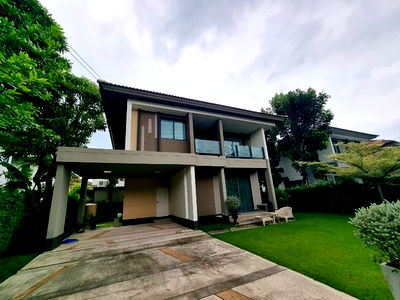 Houses for rent Bang Plee Samut Prakarn : svs216 Single house for rent in Burasiri Wongwaen On Nut, new house, Soi Jemo