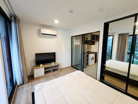 🎉 For Rent Condo CYBIQ RATCHADA 32 Building 1, Floor 2,Studio, Room size 25 sqm