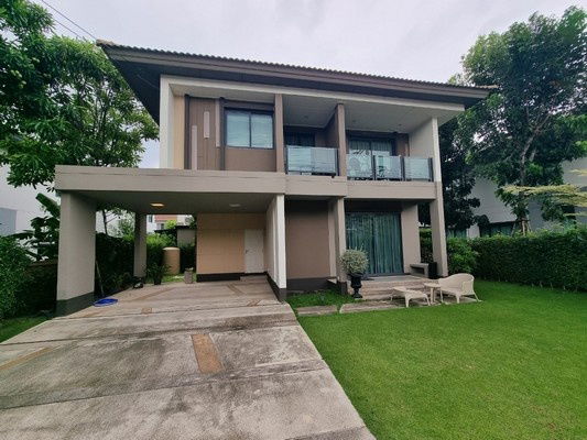 picture svs216 Single house for rent in Burasiri Wongwaen On Nut, new house, Soi Jemo - 15/21