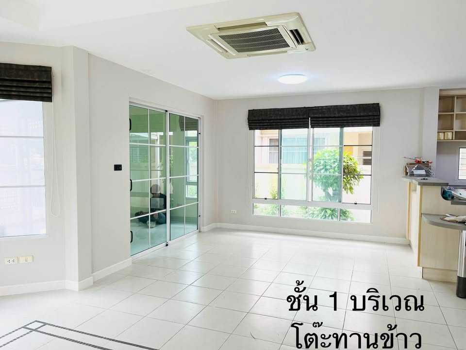 รูป ให้เช่ามัณฑนา ราชพฤกษ์ เฟอร์นิเจอร์ครบ พร้อมเข้าอยู่ บ้านเดี่ยว 2 ชั้น72 ตร.วา 3 ห้องนอน | 3 ห้องน้ำ | มีห้องต่อเติม ชั้น 1  - รูปที่ 12/17