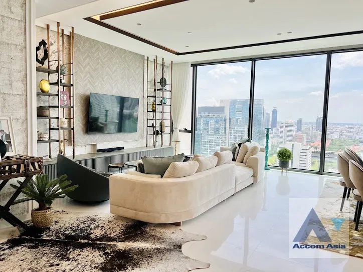 รูป 🔼🔽 AccomA 📩  4 BR Condominium @The Residences at Sindhorn Kempinski Hotel Bangkok (AA40271) - รูปที่ 1/9