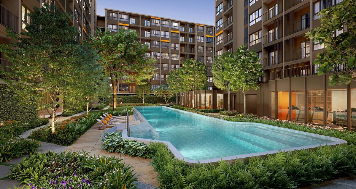 picture DCONDO CLAM RAMKHAMHAENG 40🏢 LINE : @wsrcondo 📞 061-6161426 / 065-5639565 - 2/5