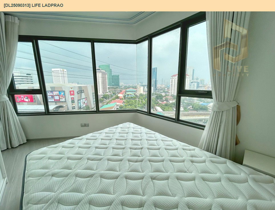 รูป DL25090313 ให้เช่าคอนโด ไลฟ์ ลาดพร้าว (Life Ladprao) ใกล้ BTS ห้าแยกลาดพร้าว พร้อมเข้าอยู่ โทรด่วน 0638692663 LineID @534wlwof - รูปที่ 3/11