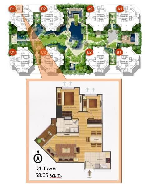 รูป ให้เช่าคอนโด Belle Grand Rama 9 ใกล้ MRT พระราม 9 38,000 บาท รหัสทรัพย์: RS1794 - รูปที่ 7/7