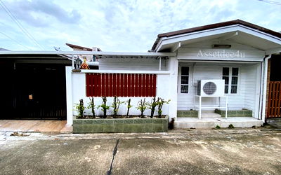 เช่าบ้านเดี่ยว ม.ธุรกิจบัณฑิตย์ : บ้านเช่าแจ้งวัฒนะ  AH186 ให้เช่าบ้านชั้นเดียว เฟอร์นิเจอร์ครบ ย่านแจ้งวัฒนะ เลี้ยงสัตว์ได้ 