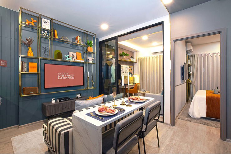 รูป ขายดาวน์ คอนโด Metris Distric Ladprao, 1 Bedroom Plus - รูปที่ 2/10