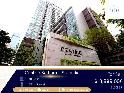 คอนโด BTS เซนต์หลุยส์ : ✨ Centric St.Louis จุดตัดระหว่างสาทรกับความสงบ ห้องนี้คือคำตอบของคนอยากอยู่เมือง...แต่ไม่อยากวุ่นวาย ✔