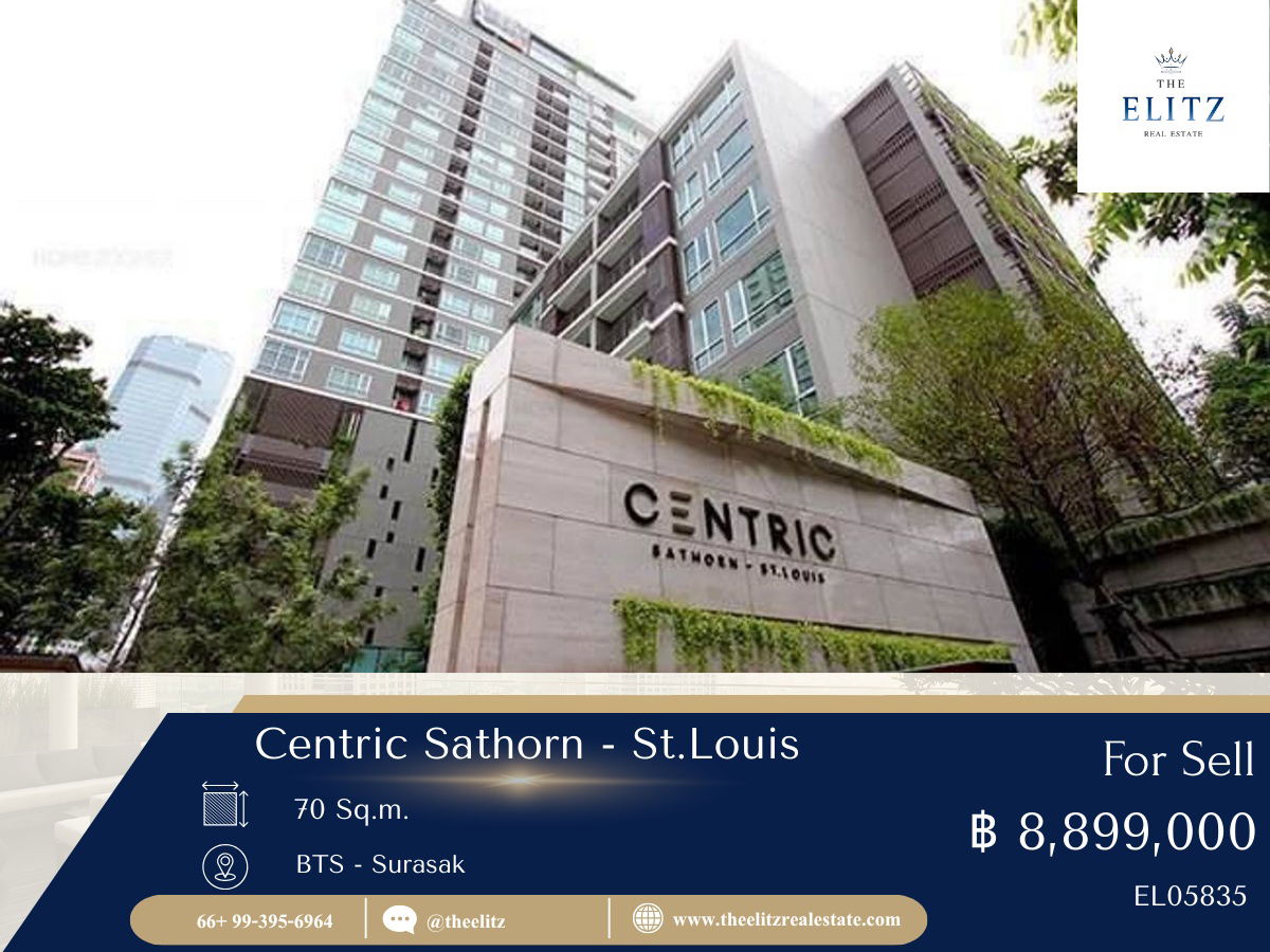 รูป ✨ Centric St.Louis จุดตัดระหว่างสาทรกับความสงบ ห้องนี้คือคำตอบของคนอยากอยู่เมือง...แต่ไม่อยากวุ่นวาย ✔ - รูปที่ 1/6