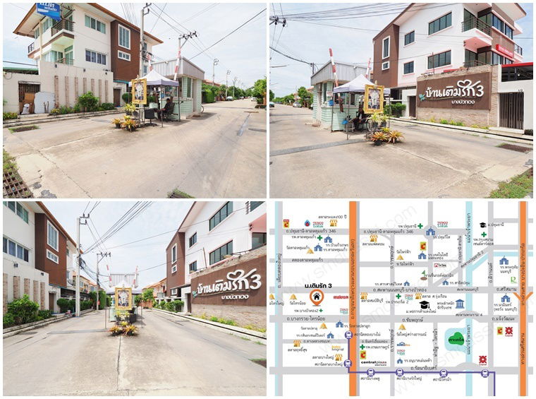 รูป บ้านรีโนเวทใหม่ บ้านแฝด 2 ชั้น ม.เติมรัก 3 ขนาด 44.2 ตร.ว. 3นอน 2น้ำ บ้านหลังใหญ่ สวยมาก พื้นที่กว้าง ต้นโครงการ ใช้วัสดุพรีเมี่ยม [บ้านกล้วย-ไทรน้อย] - รูปที่ 17/17