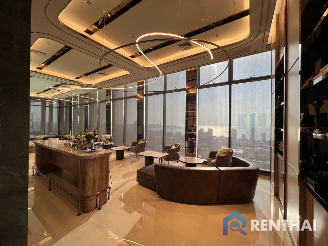picture Sell Once Pattaya  Luxury condo in the heart of the city, foreign quota, high floor with sea view, only 3.6 Mb - 14/23