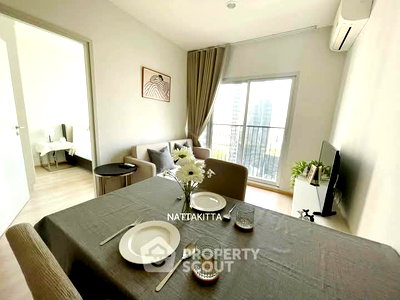Condos for rent : 2-BR Condo at Noble Revolve Ratchada 2 near MRT Thailand Cultural Centre (ID 2018556)
