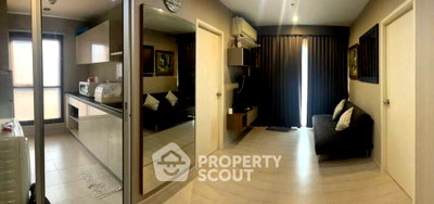 Condos for rent : 17th-Floor 2-BR Aspire Sathorn - Taksin Timber Zone BTS Wutthakat (ID 2300169)