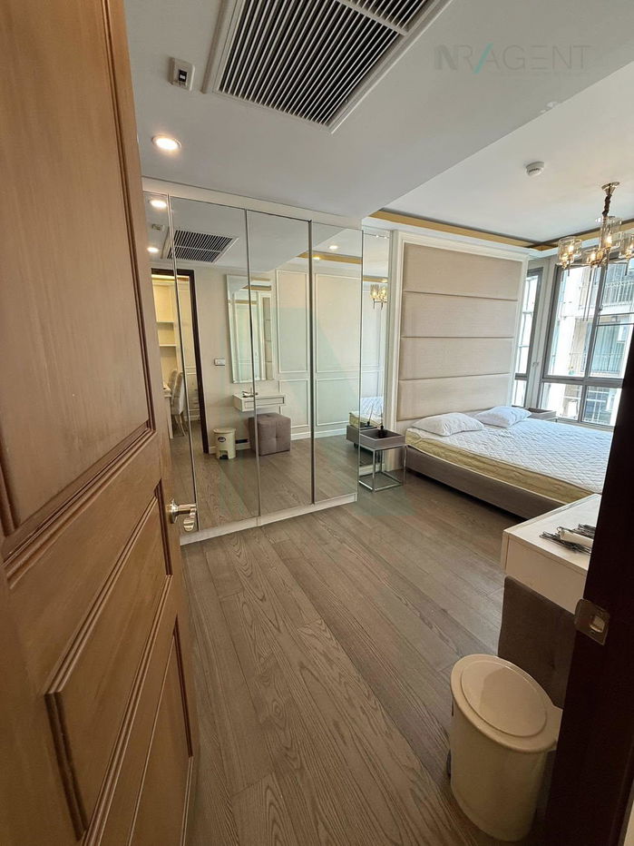 รูป ให้เช่าคอนโด อมรันทา เรสซิเด้นซ์ อาคาร 1 ชั้น 5 1 ห้องนอน ขนาด 41 ตรม ใกล้ ตลาดห้วยขวาง - รูปที่ 3/8