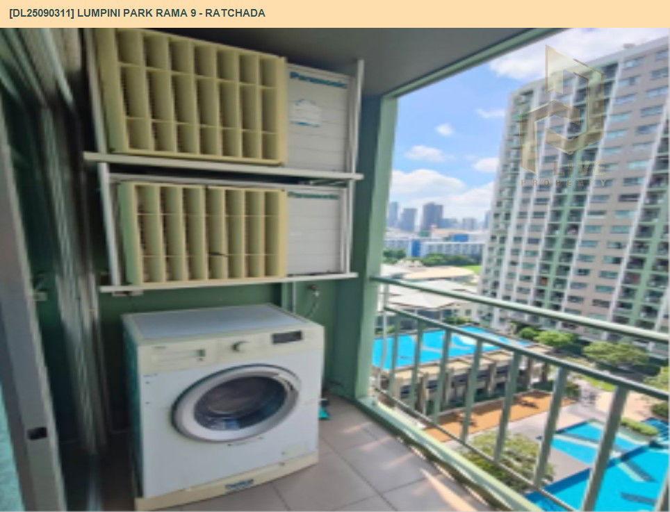 picture DL25090311 Condo for rent, Lumpini Park Rama 9 - Ratchada near MRT พระราม 9, ready to move in, call urgently 0614453194 LineID @162cjixi - 9/9