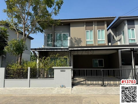 2-storey house for rent, Grand Pleno Bangna-On Nut, fully furnished, ready to move in