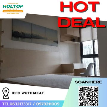 #R6302 🎉 130968 Condo for rent  Ideo Wutthakat 