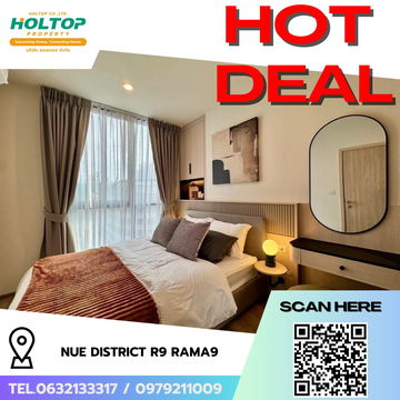 #R6297 🎉 130968 Condo for rent  Nue District R9 Rama9