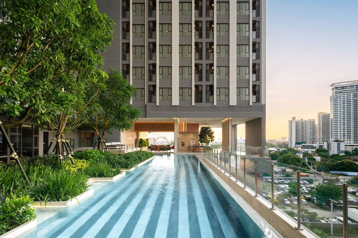 รูป ✨ คอนโดให้เช่า Aspire Sukhumvit–Rama 4  🚆 ห่าง BTS พระโขนง เพียง 600 เมตร  ขนาด 27 ตร.ม. สตูดิโอ 1 ห้องน้ำ ชั้น 11  - รูปที่ 13/14