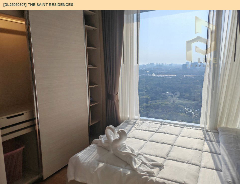 picture DL25090307 Condo for rent, The Saint Residences near MRT พหลโยธิน, ready to move in, call urgently 0653619502 LineID @534wlwof - 3/5