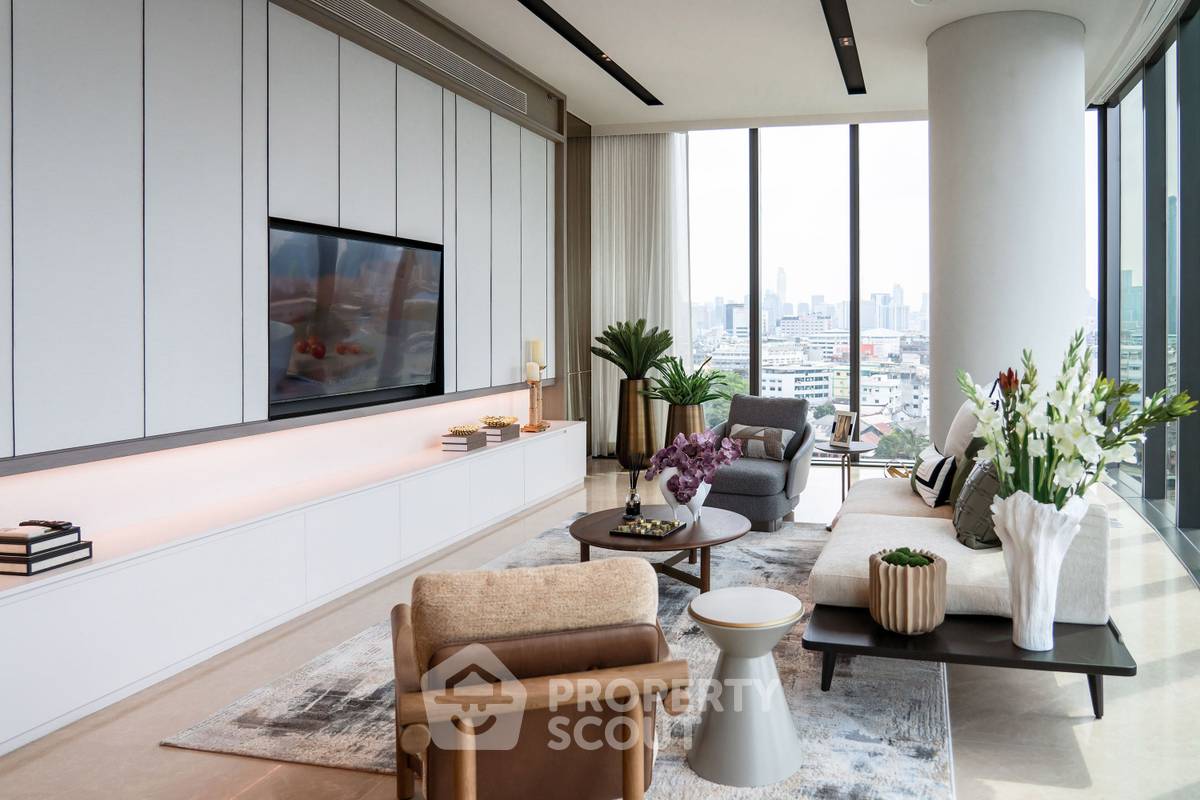 picture 2-BR Condo at Banyan Tree Residences Bangkok Condominium near MRT Hua Lamphong (ID 1132632) - 1/5